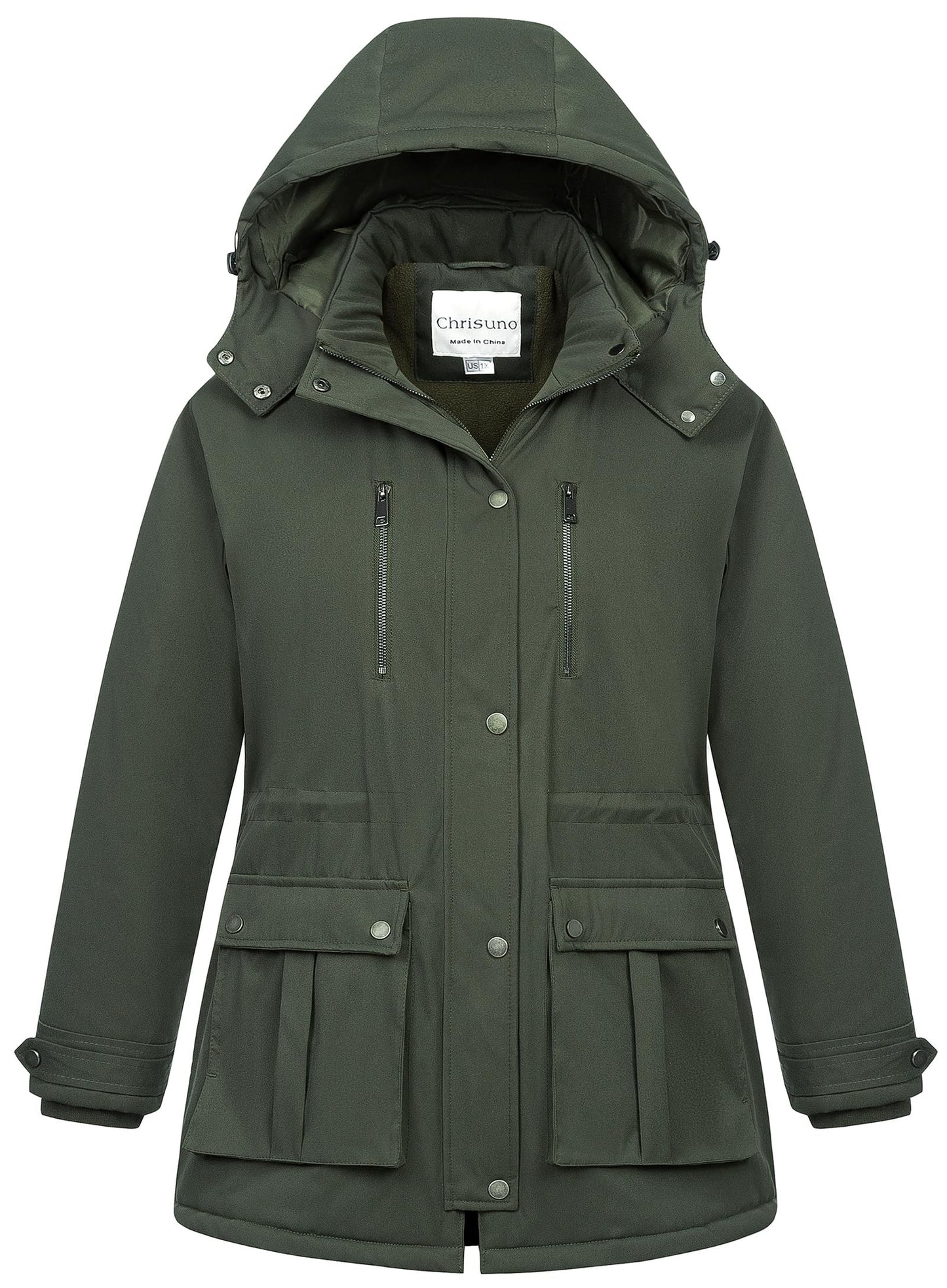 Women's Hooded Parka Jacket