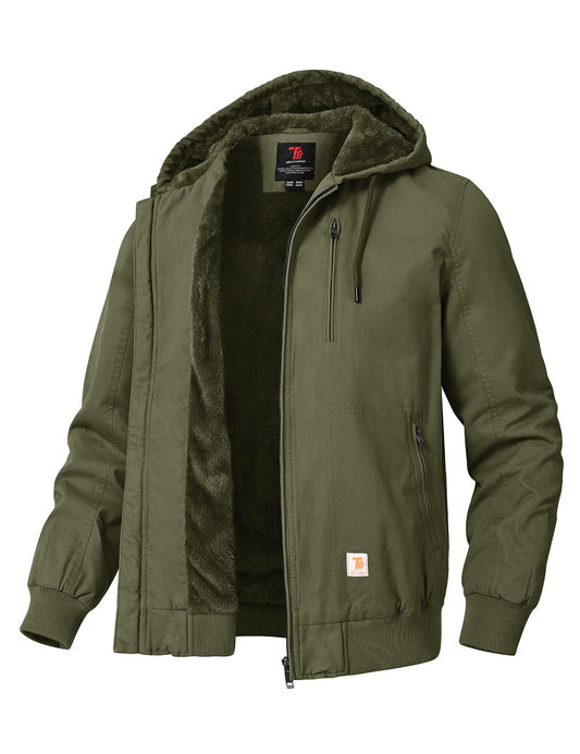Men's Flannel Winter Work Jacket