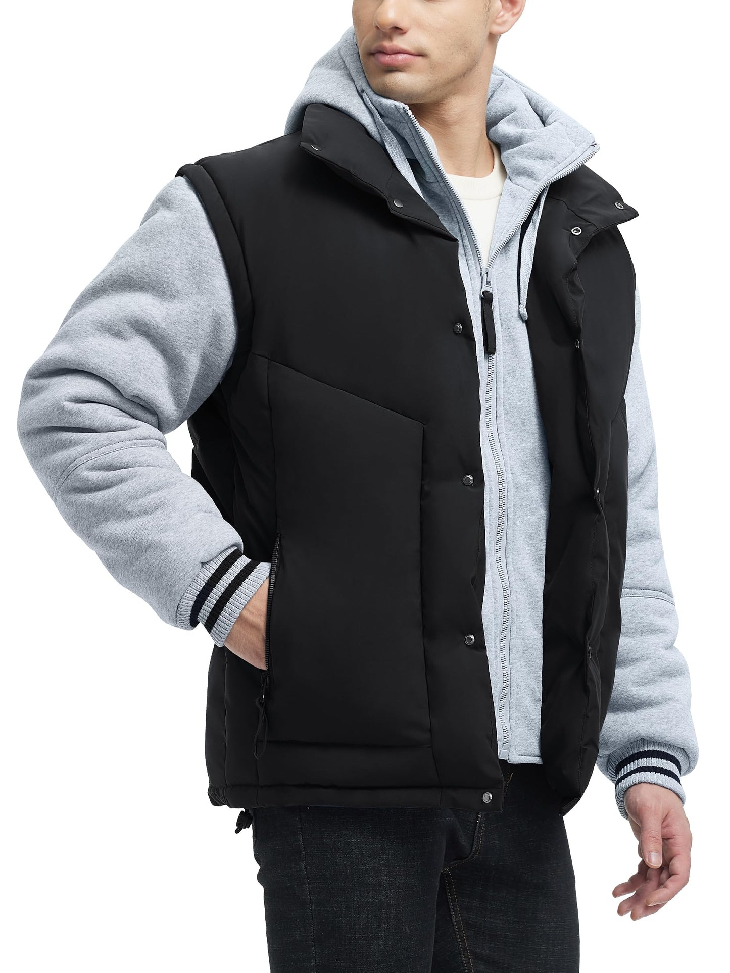 Men's Warm Hooded Winter Coat