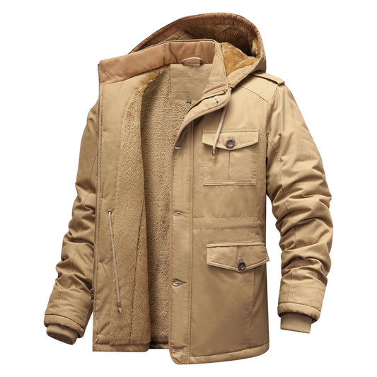 Men's Fleece-Lined Winter Jacket